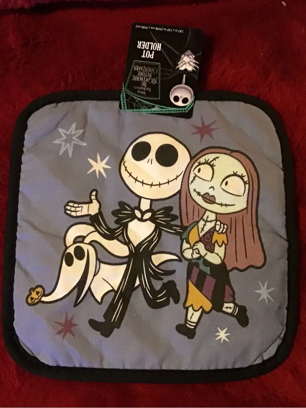 The Nightmare Before Christmas Kids Oven Mitt & Pot Holder Set - Gray